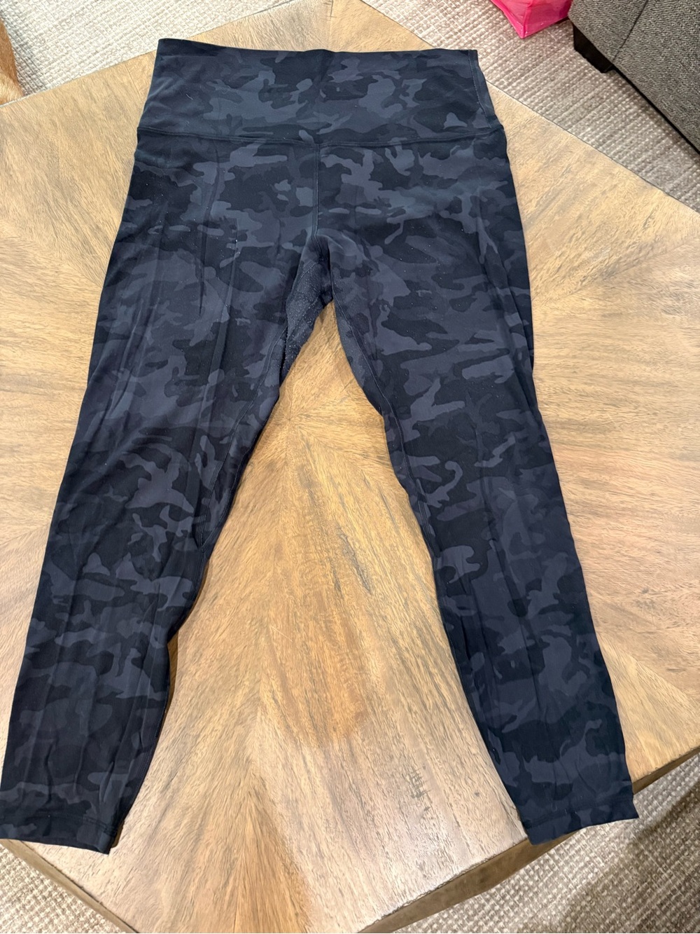 lululemon athletica Black Camo High-Rise Leggings